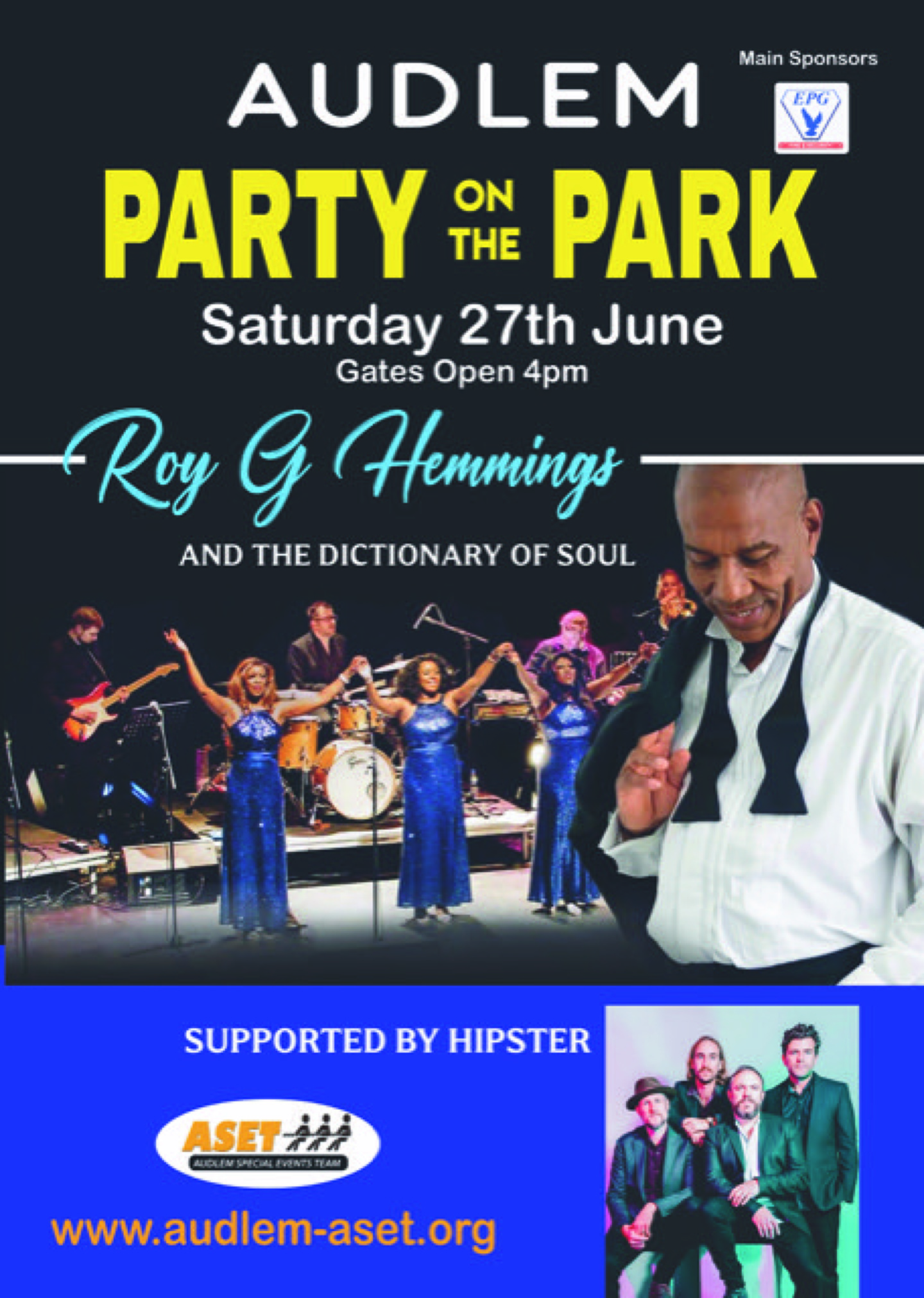 Party on the park in Audlem