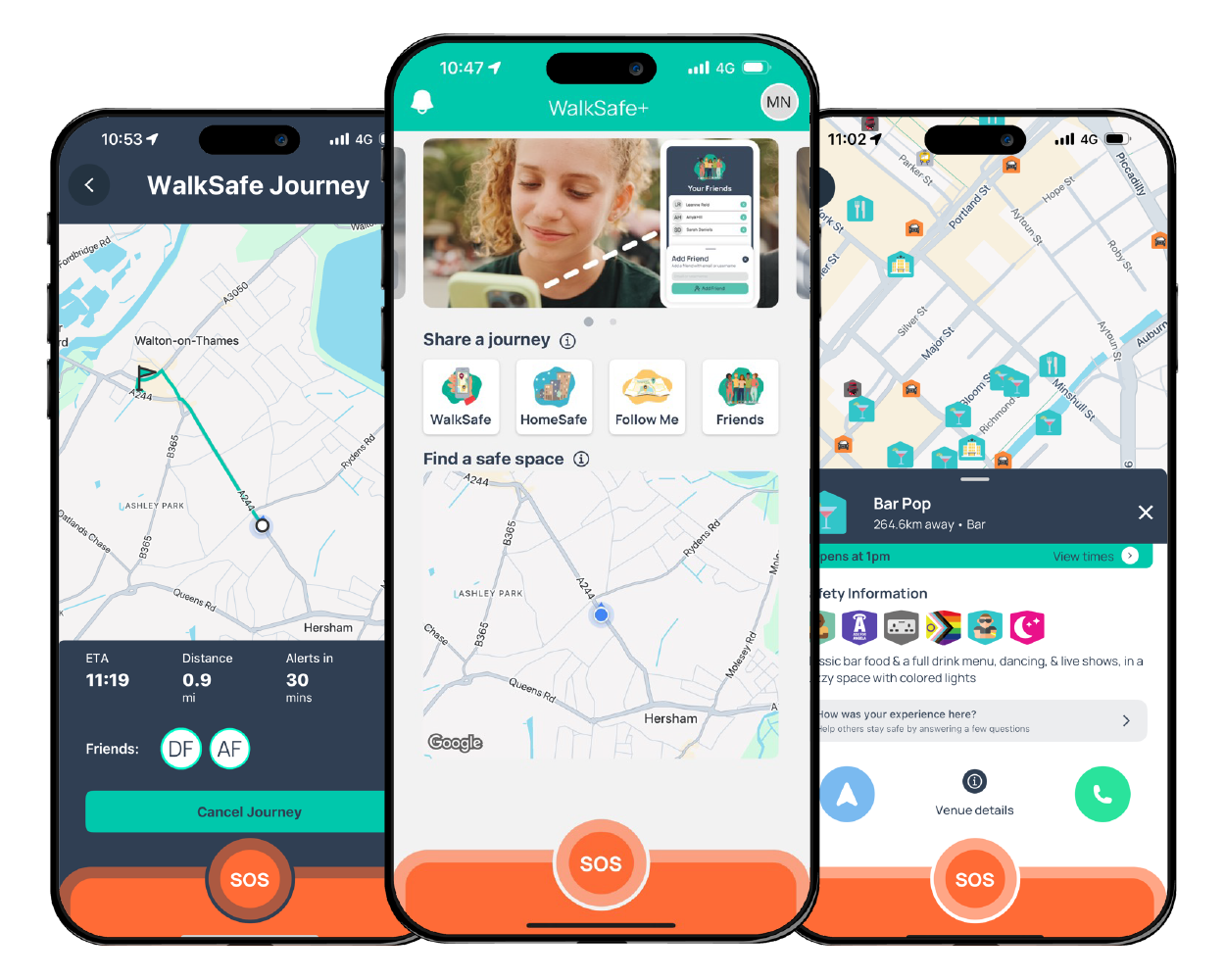 App supports safety in town centre