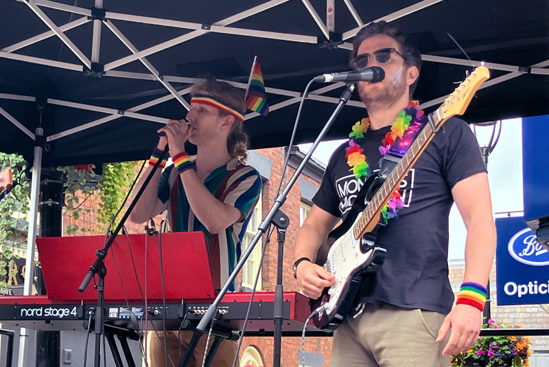 Pride in a Cheshire town