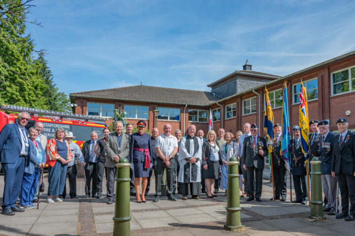 Staffordshire businesses receive recognition for their support of the armed forces