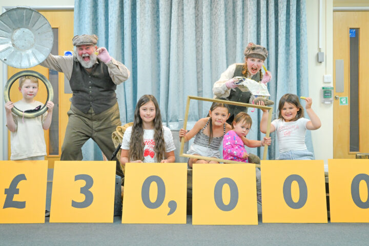 Digger maker pledges support to introduce children to theatre