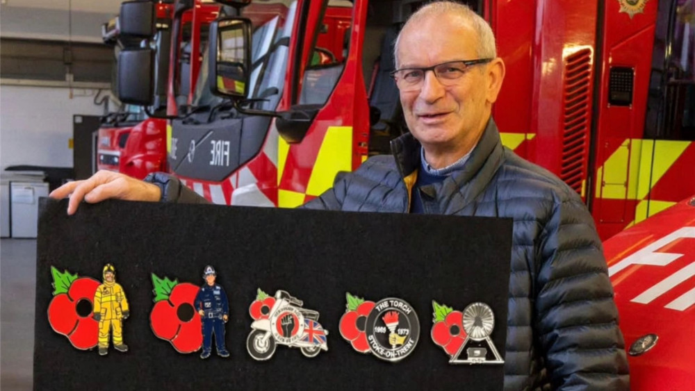 Retired firefighter raises more than 140K for poppy appeal