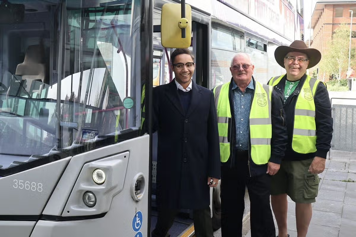 Pensioners get an early free ride