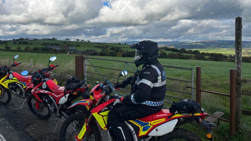 Illegal off road bike clampdown